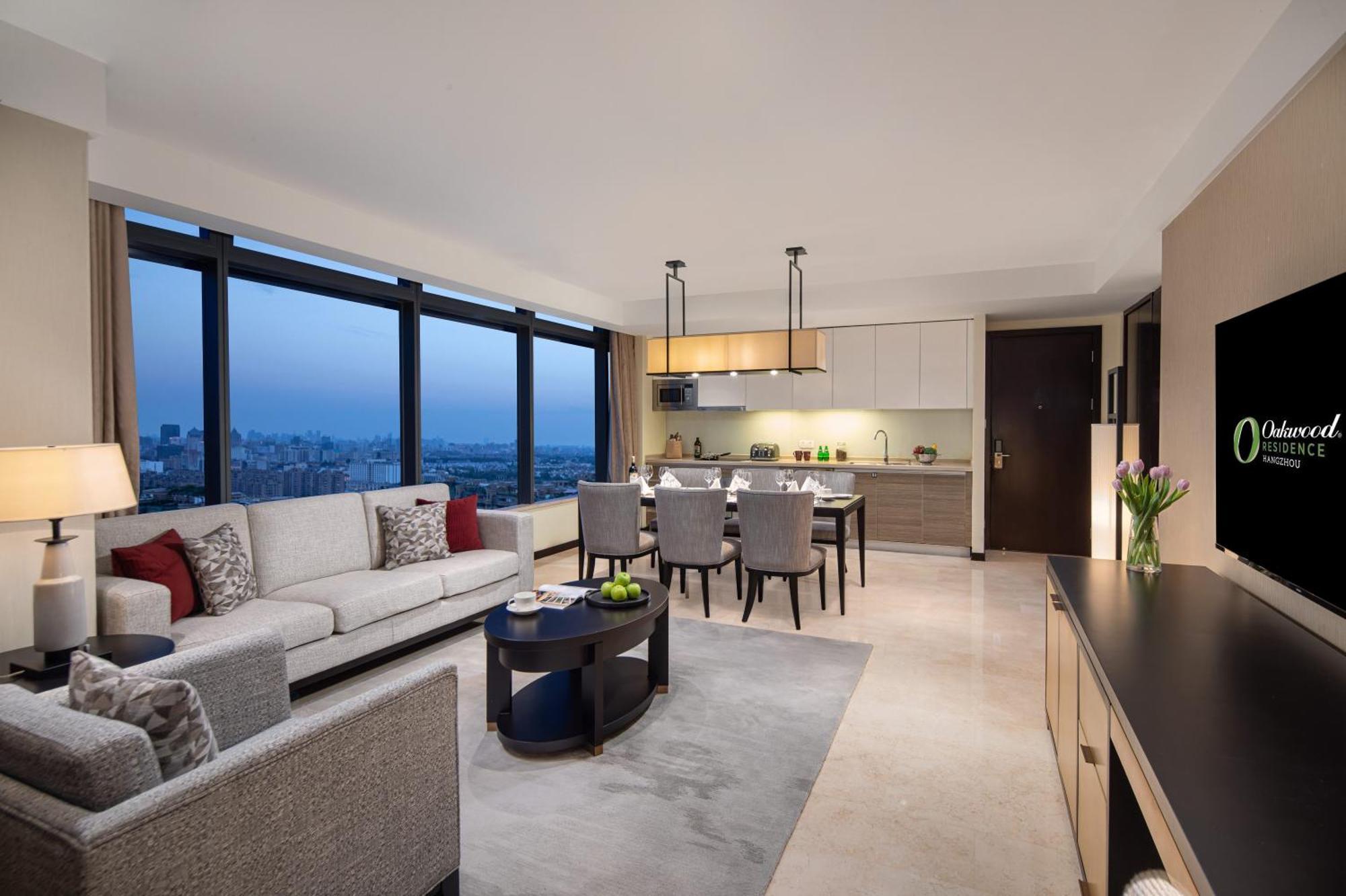 Oakwood Residence Ханчжоу Екстер'єр фото
